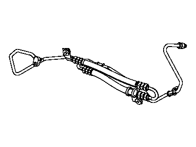 Jeep Power Steering Hose - 5154451AB