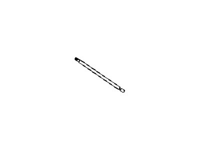 Jeep 55369303AA SUPPORT LIFTGATE GAS CYLINDER Right Side