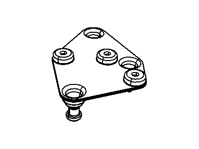 Dodge 68013573AA BRACKET Hydraulic Control Unit