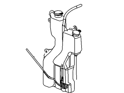 Ram 55056383AA HOSE Coolant Overflow