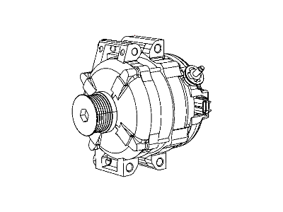 Jeep Wrangler Alternator - 4727866AF