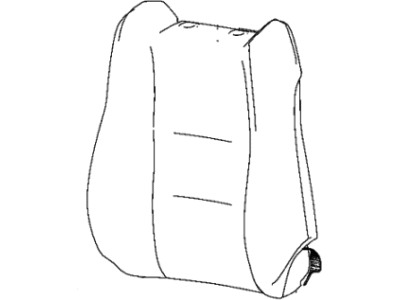 Jeep 6MV24LR5AA COVER Front Seat Back