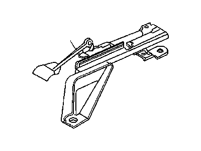 Dodge 5003470AA ADJUSTER Manual Seat Driver Outboard