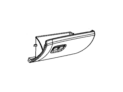 Jeep Glove Box - 6LB88DX9AA