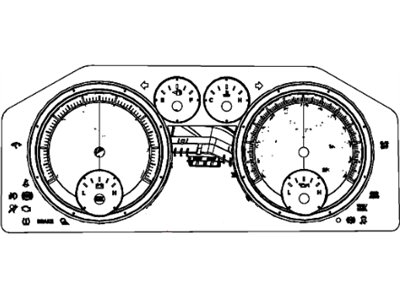 Ram 3500 Instrument Cluster - 56046549AF