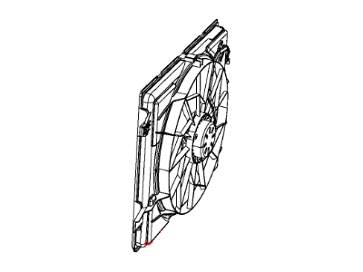 Dodge 52014787AB FAN MODULE Radiator Cooling