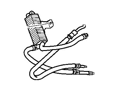 Dodge 52037828AC HOSE Power Steering Return