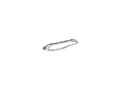 Mopar 68102877AD Fog Lamp Assembly, Rear