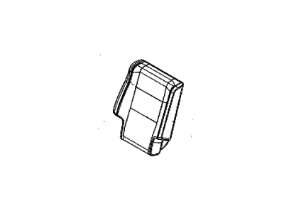 Jeep 6KJ08LV5AA COVER Rear Seat Back Right