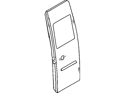 Dodge 5123907AA DOOR Rear Cargo