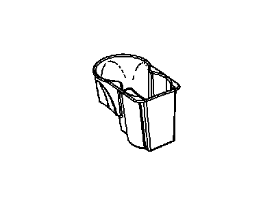 Dodge 68042603AA LINER Cup Holder