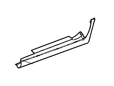 Dodge 5018736AA CLADDING Fender