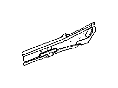 Dodge 68230361AC PANEL Underbody Front Rail Cover, Left