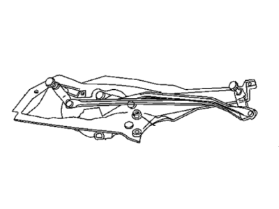 Mopar 4723416 Wiper Transmission, Upper