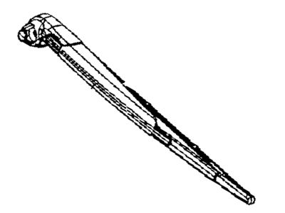 Jeep 68018929AA REFILL Wiper Blade
