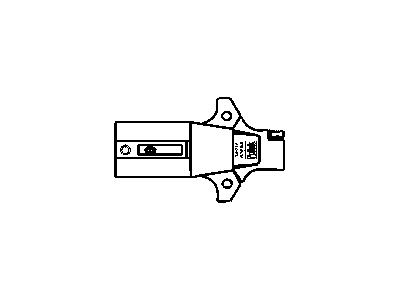 Mopar 56019823 Trailer Hitch Adapter