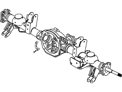 Jeep 5183511AA HOUSING Rear Axle