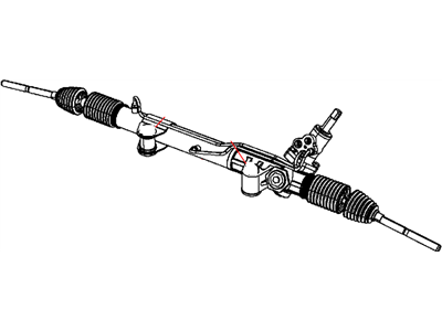 Dodge 52125502AB Gear - Rack And Pinion