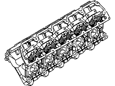 Dodge 5037711AE HEAD Cylinder
