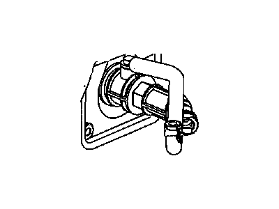 Dodge 5106031AA ACTUATOR Hydraulic Clutch