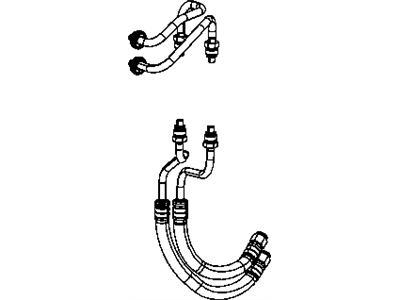 Dodge 5191278AA TUBE Combo Cooler to Transmission
