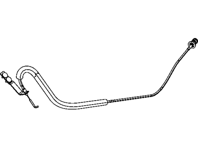 Chrysler Door Latch Cable - 5112120AB