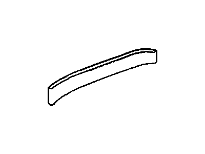 Chrysler 5003362AA PANEL Valance Rear Trailer