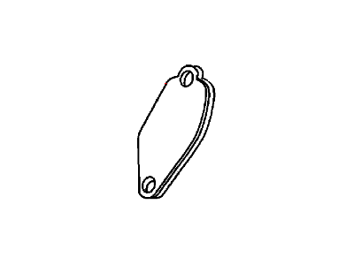 Chrysler 4612814 COVER EGR Port
