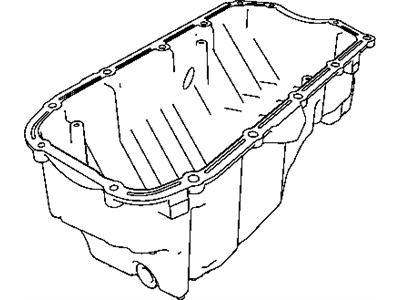 Dodge 68093036AB PAN Engine Oil
