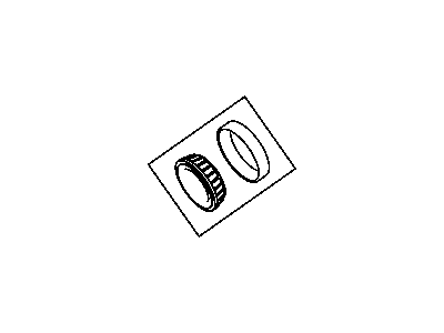 Dodge 68033342AA BEARING Tapered Roller
