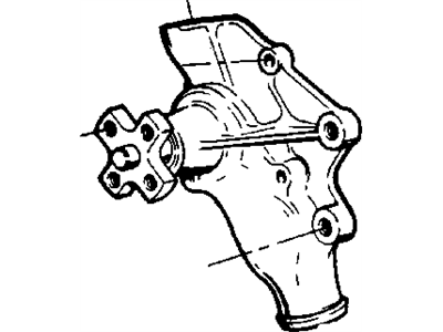 Jeep 4626054AD PUMP PACKAGE Water