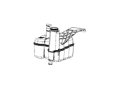 Mopar 68166475AC Bottle Coolant Recovery