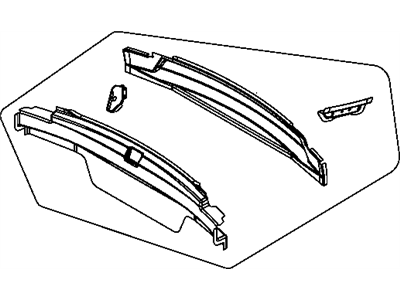 Mopar 5076198AB Panel Deck Lower Rear Closure