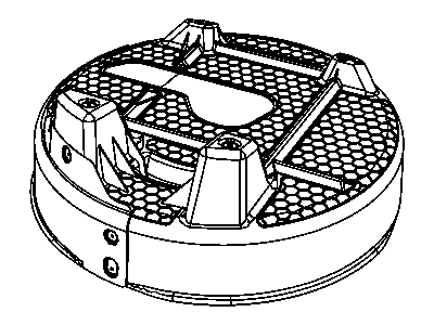 Dodge 5178501AC COVER Spare Tire