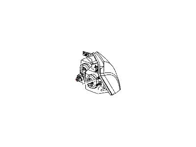 2007 Dodge Magnum Headlight - 4806059AF
