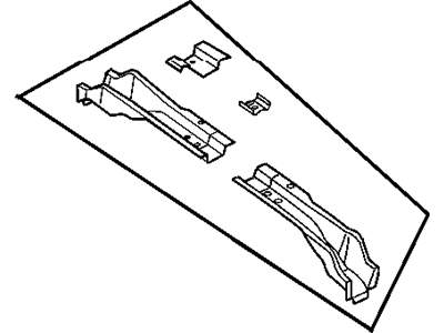 Dodge 55257123AA PANEL Underbody Front
