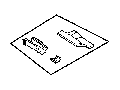 Dodge 55256778AB PANEL Underbody Front