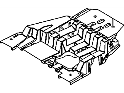Dodge 52013420AC SKID PLATE Transfer Case