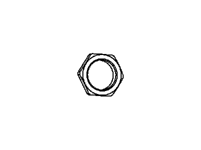 Ram 68165240AA NUT CNG Filler Nut 34mm