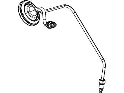 Ram 68141614AD TUBE Fuel FILLER TO JUNCTION