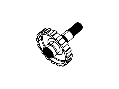 Ram 68085958AA OUTPUT SHAFT Transmission