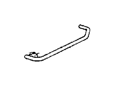 Mopar 4343637 Hose, Crankcase Vent Module To Air Cleaner W/Ede Carb Engine