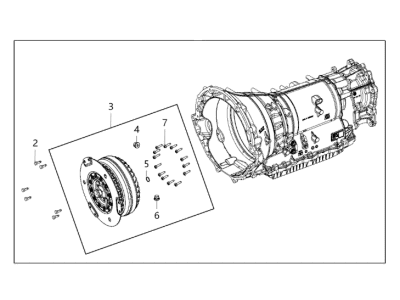 Dodge Challenger Torque Converter - RL367522AA