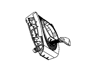 Dodge Magnum Steering Column Cover - UU28XXXAB
