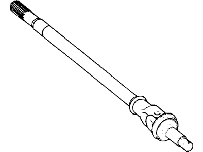 Dodge 5015137AB SHAFT Axle