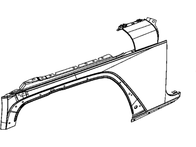 Jeep Fender - 68002399AE