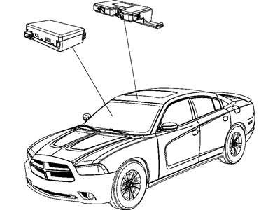 Mopar 5026608AD Control Module, Front