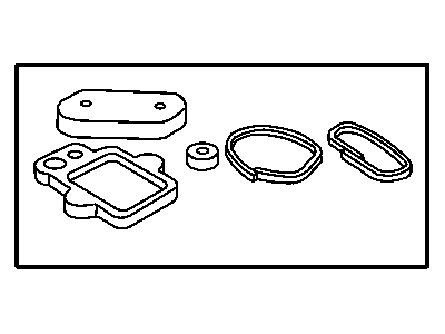 Chrysler 5015289AC SEAL KIT A/C And Heater Unit Includes: Plate Dash, Panel/Demister Opening, Demister Opening, Drain Tube, Evap. to Dash, 3-Unit Seals, Air Inlet