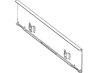 Dodge 68007516AA REINFORCEMENT Rear Bumper