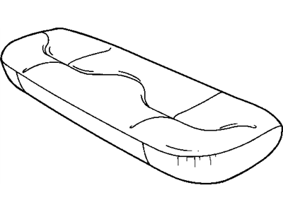 2004 Chrysler Sebring Seat Cushion - YB621DVAA